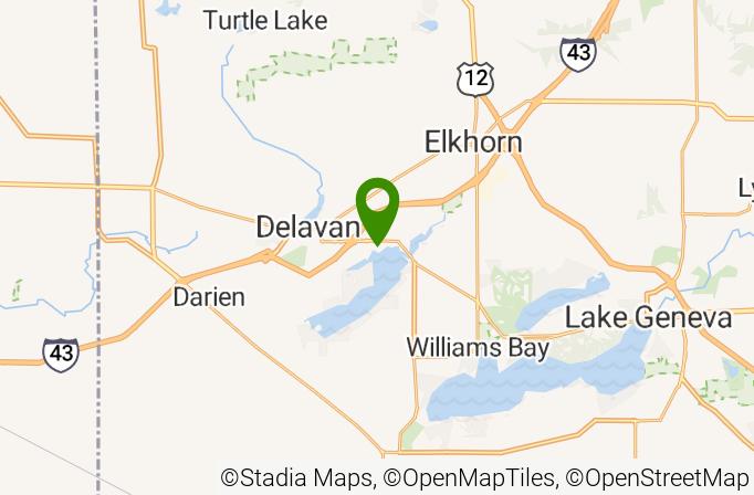 Majestic Oaks at Lake Lawn Resort Map