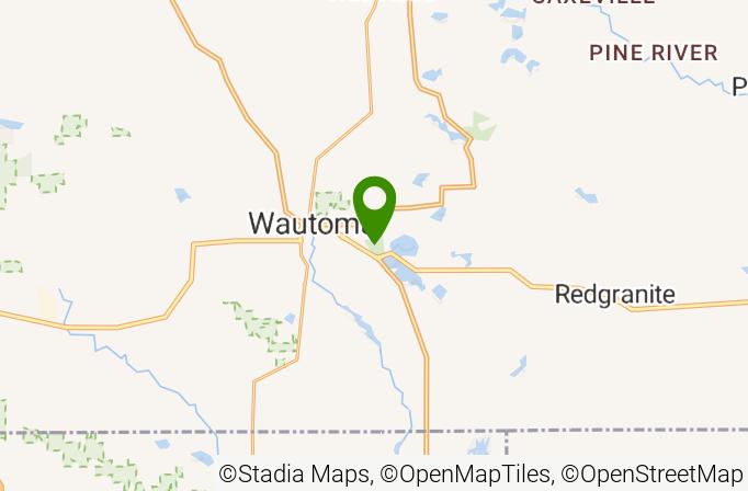 Waushara Country Club Map