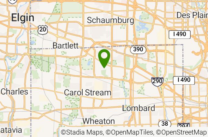 Blackhawk Trace Golf Course at Indian Lakes Resort Map