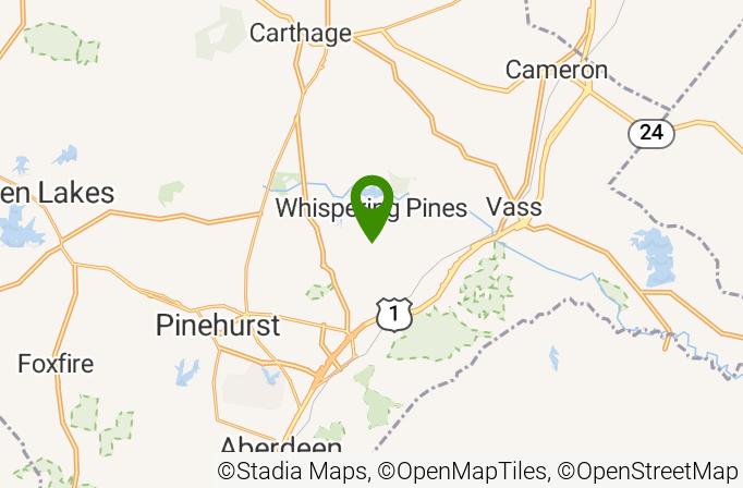 Whispering Woods Golf Club Map