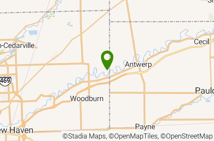 Pond-A-River Golf Club Map