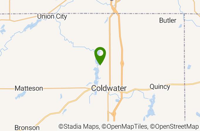 Coldwater Golf Course Map