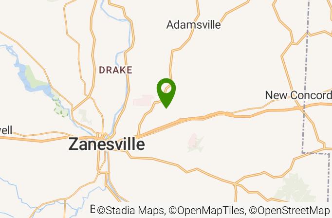Zanesville Jaycees Golf Course Map
