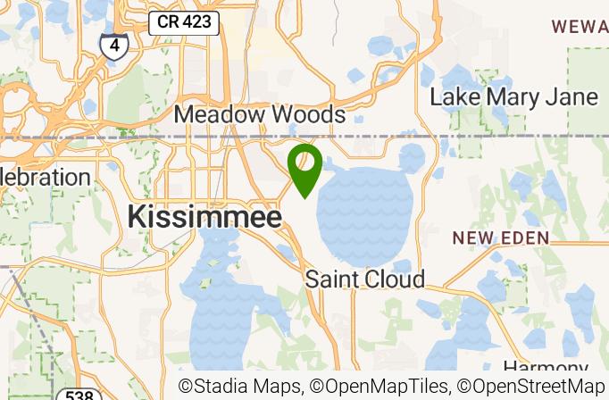 Kissimmee Bay Country Club Map