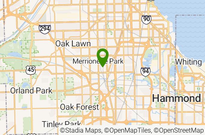 The Meadows Golf Club of Blue Island Map