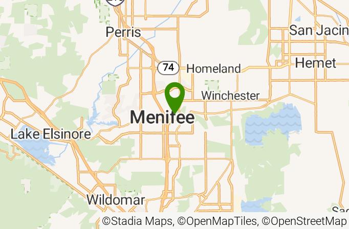 Menifee Lakes Country Club Map