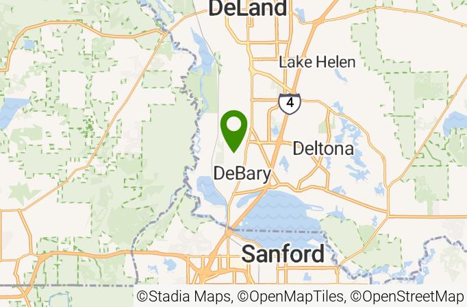 DeBary Golf and Country Club Map