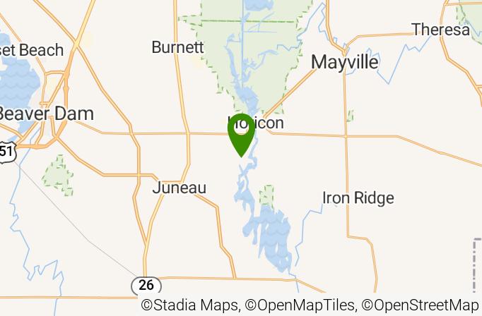 Horicon Hills Golf Club Map