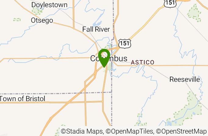 Columbus Country Club Map