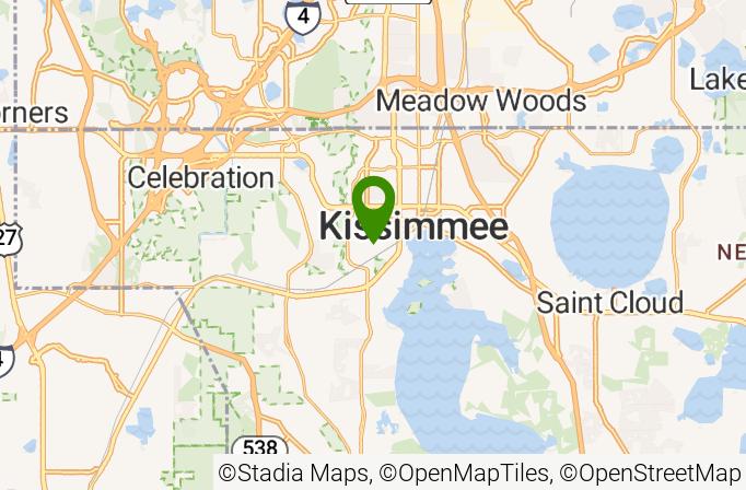 Kissimmee Golf Club Map