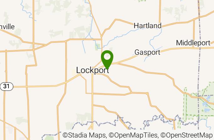 Niagara County Golf Course Map