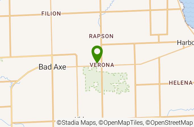 Verona Hills Golf Club Map