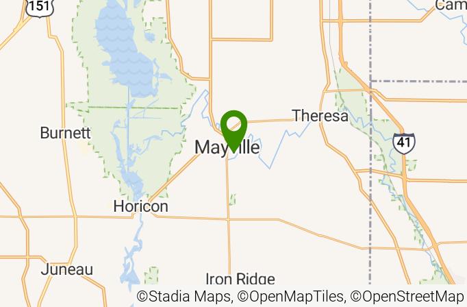 Mayville Golf Course Map
