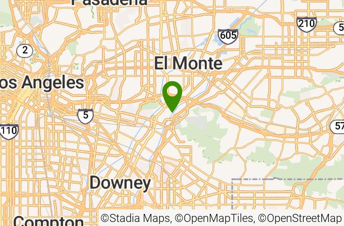 Pico Rivera Golf Course Map