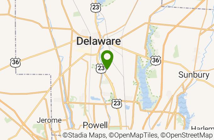 Delaware Golf Club Map