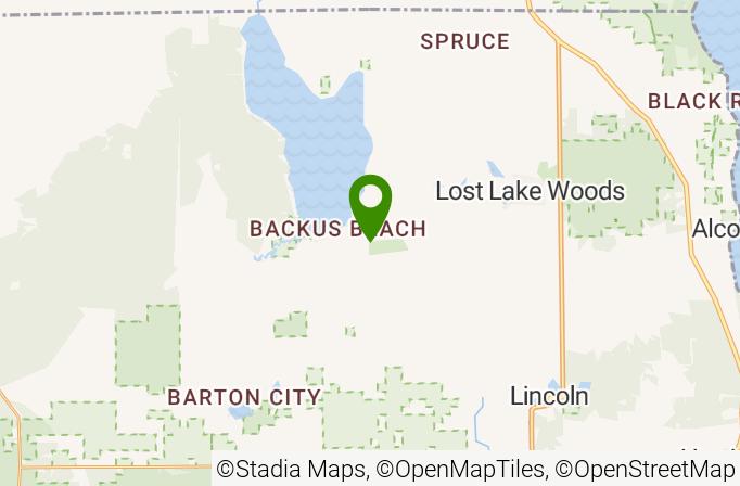 White Pine National Golf Resort Map