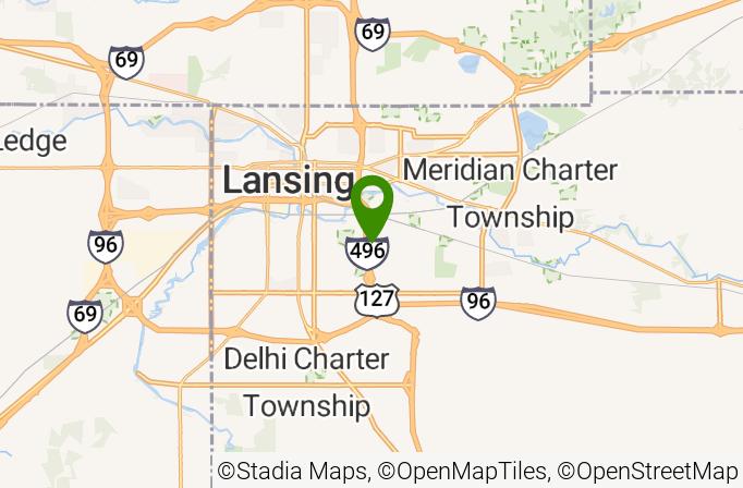 Forest Akers West Golf Course Map