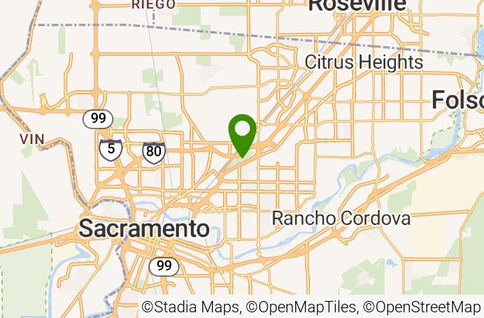 Haggin Oaks Golf Complex Map