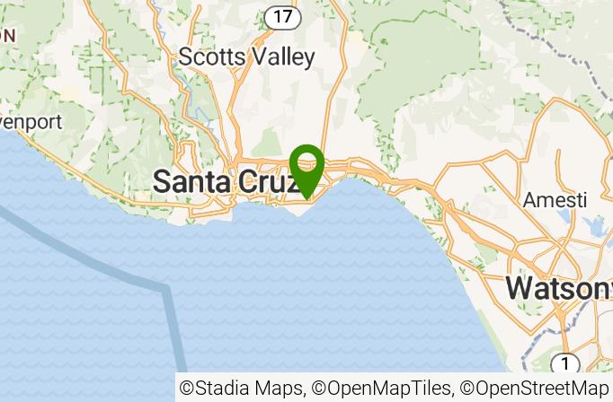 Santa Cruz Golf Academy Map