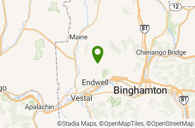 Endwell Greens Golf Club Map