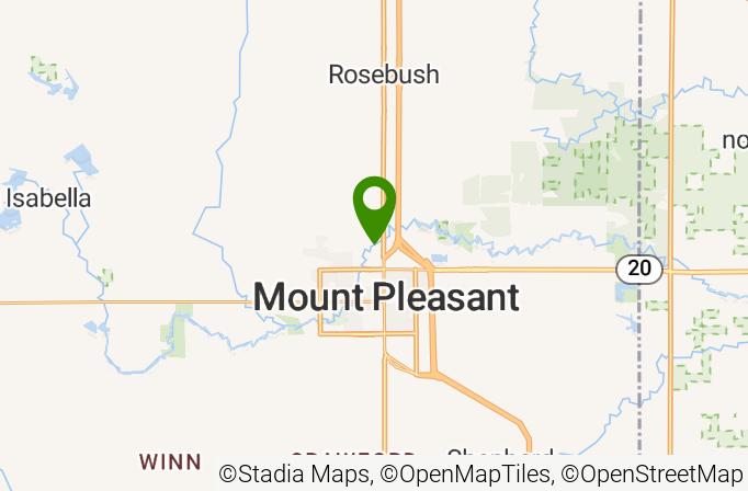 Mt. Pleasant Country Club Map