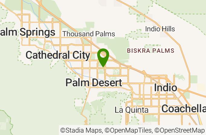 Desert Willow Golf Resort Map