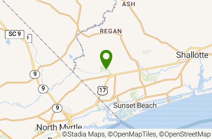 Brunswick Plantation & Golf Resorts Map