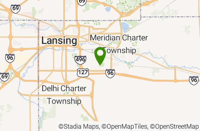 College Fields Golf Club Map