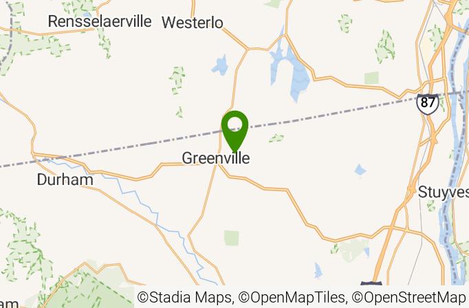 The Island Green Golf Course Map