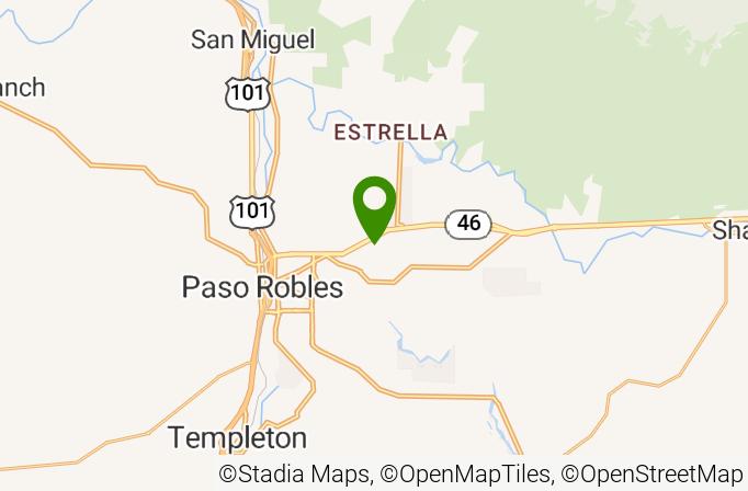 Hunter Ranch Golf Course Map