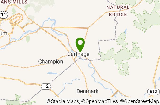 Carlowden Country Club Map