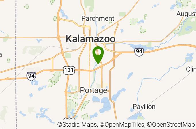 Milham Park Golf Club Map