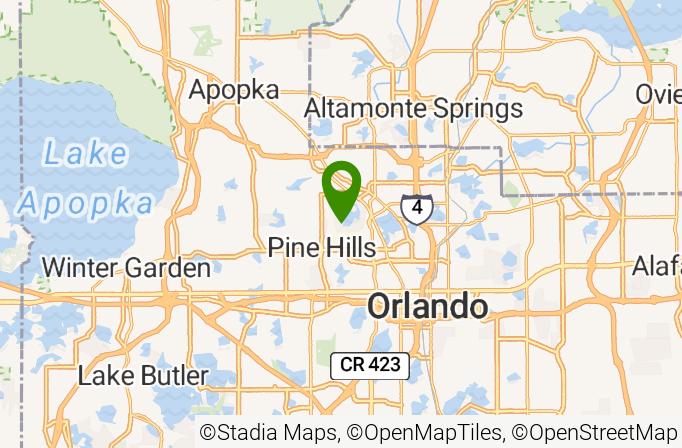 Lake Orlando Golf Course Map