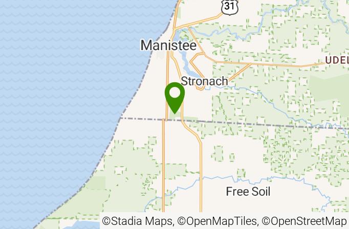 Manistee National Golf and Resort Map