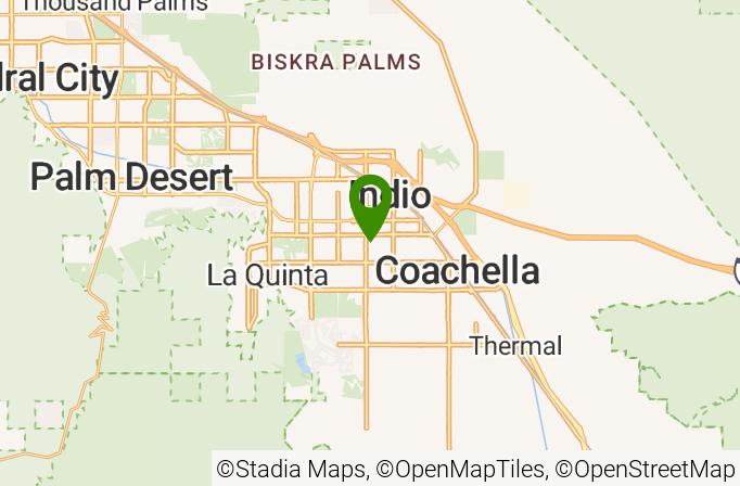 Indian Palms Country Club and Resort Map