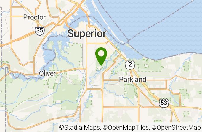 Nemadji Golf Club Map