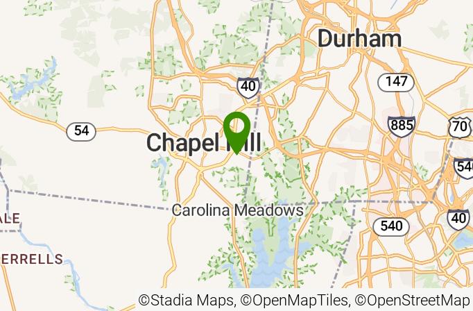 UNC Finley Golf Club Map