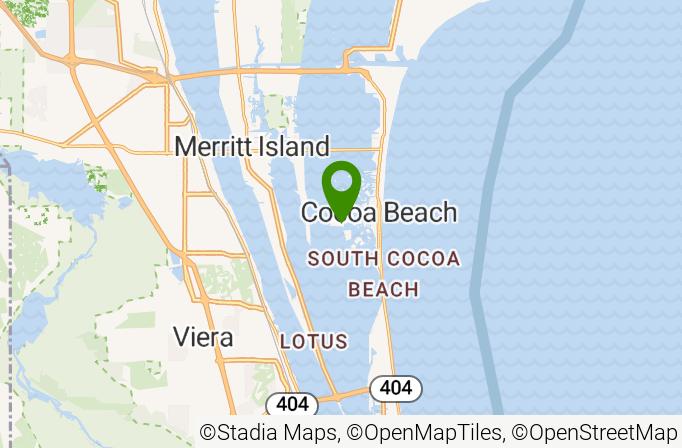 Cocoa Beach Country Club Map