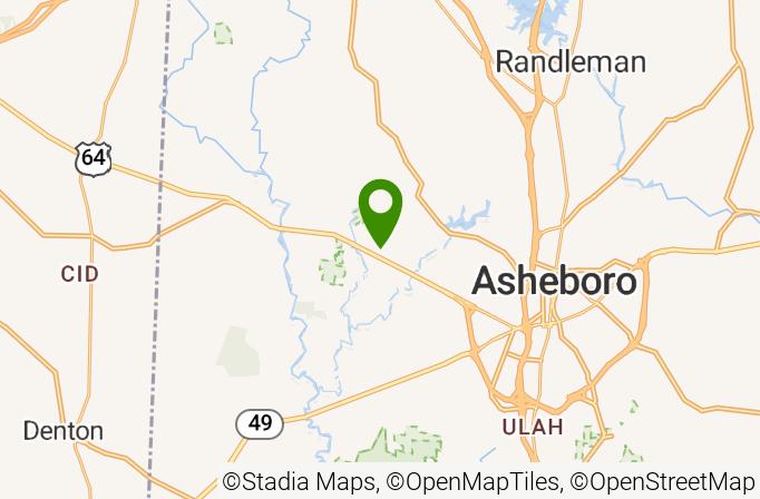 Asheboro Country Club Map