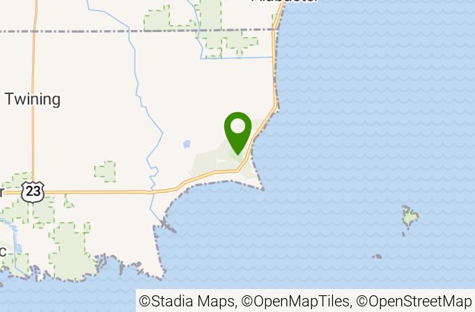 Huron Breeze Golf Club Map