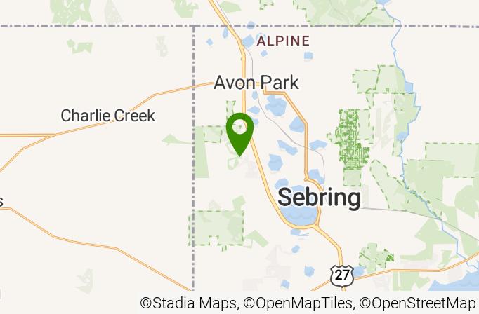 Sun 'N Lake Golf Club Map