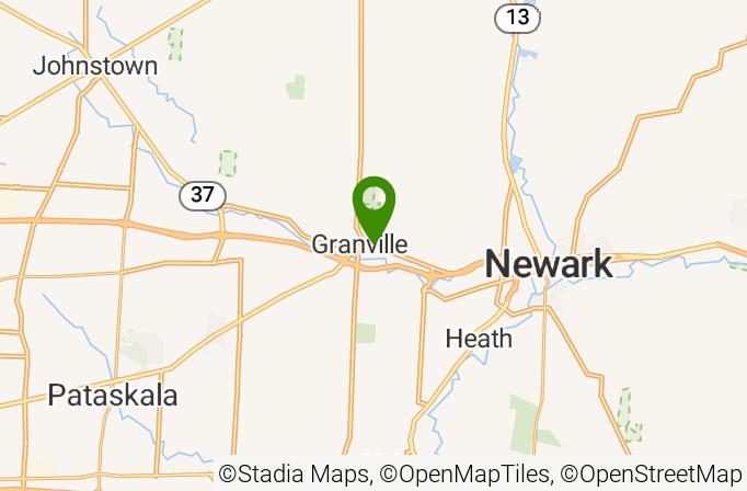 Denison Golf Club at Granville Map