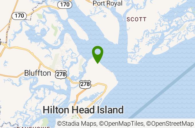 Dolphin Head Golf Club Map