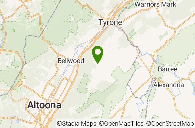 Sinking Valley Country Club Map