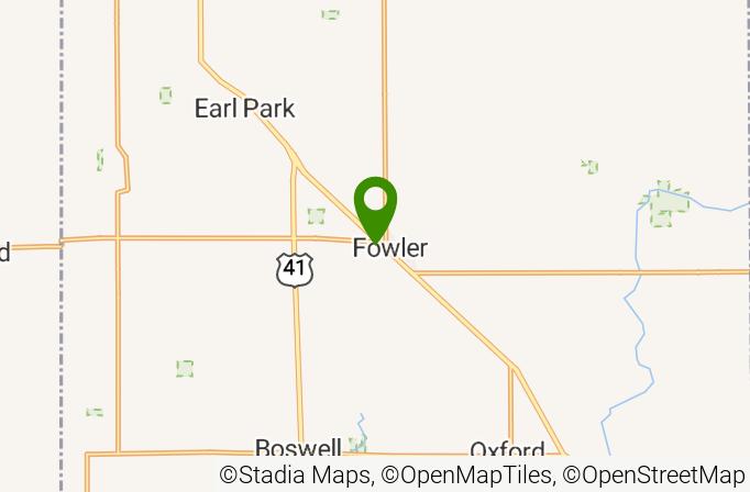 Benton County Golf Course Map