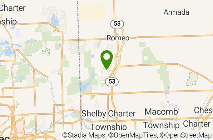 The Orchards Golf Club Map