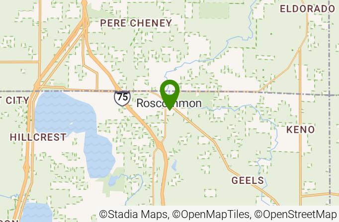 Forest Dunes Golf Club Map