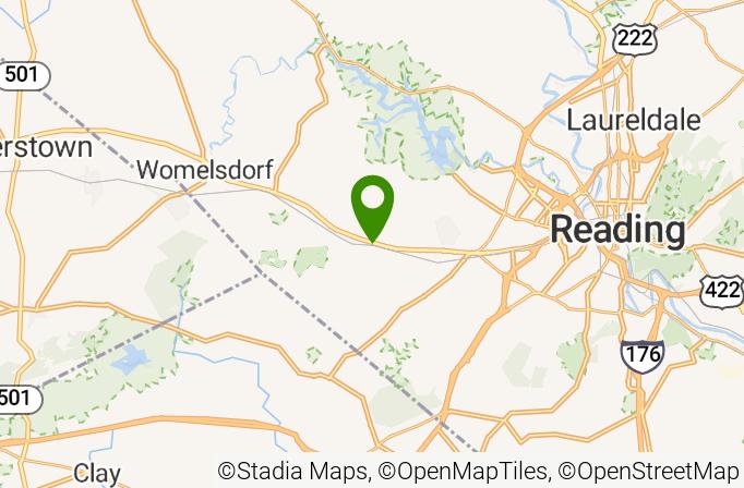 Galen Hall Golf Club Map