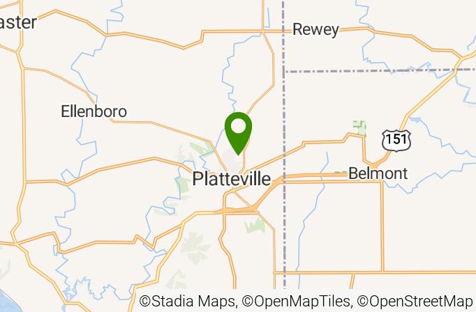 Platteville Golf & Country Club Map