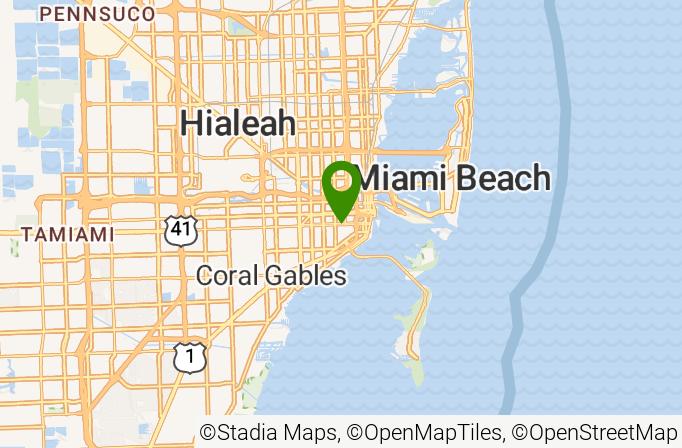 Country Club of Miami Map